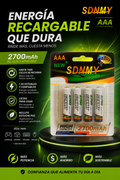 Pilas AAA set 4unidades 🔋